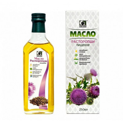 Масло расторопши СИБИРСКИЙ ПРОДУКТ нерафинированное 250мл в стекле Масло расторопши СИБИРСКИЙ ПРОДУКТ нерафинированное 250мл в стекле
