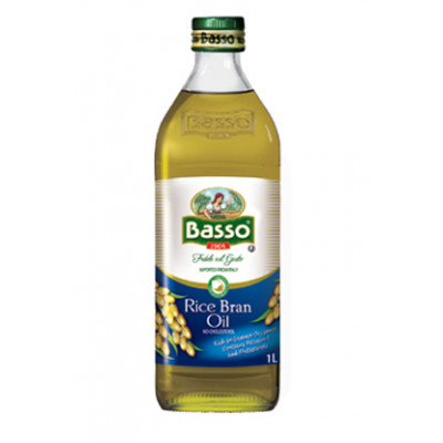Масло рисовое рафинированное BASSO 1 литр Италия Масло рисовое рафинированное BASSO 1 литр Италия